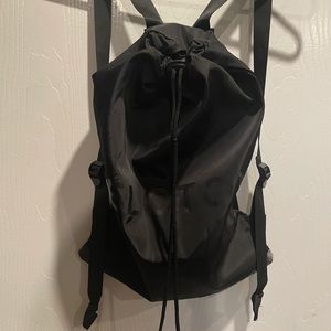 Peloton drawstring backpack